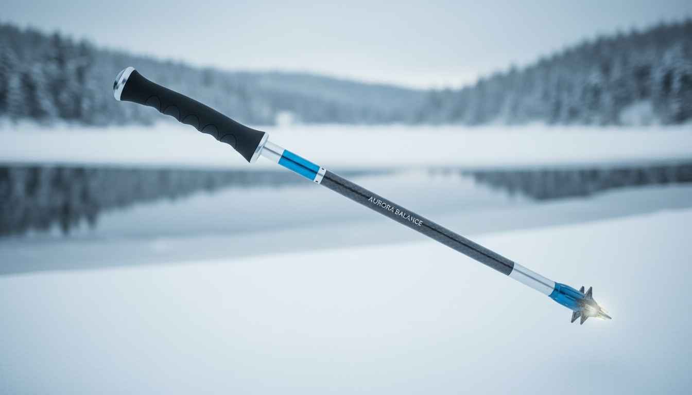 stick for balancing in winter sport